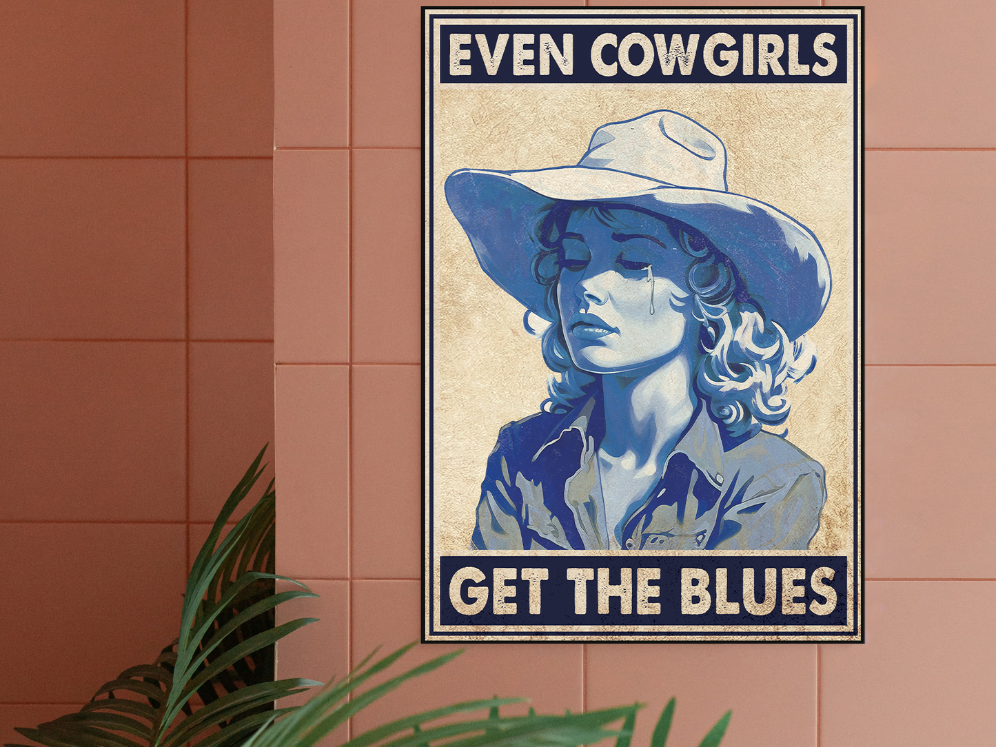 Even Cowgirls Get The Blues Poster